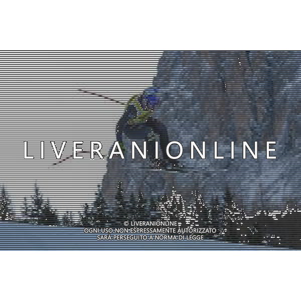 Dominik Paris (ITA) durante la discesa libera di Coppa del Mondo di sci, 15 Dicembre 2022, Val Gardena, Bolzano, Italia. ©Tommasini RobertoAG ALDO LIVERANI SAS