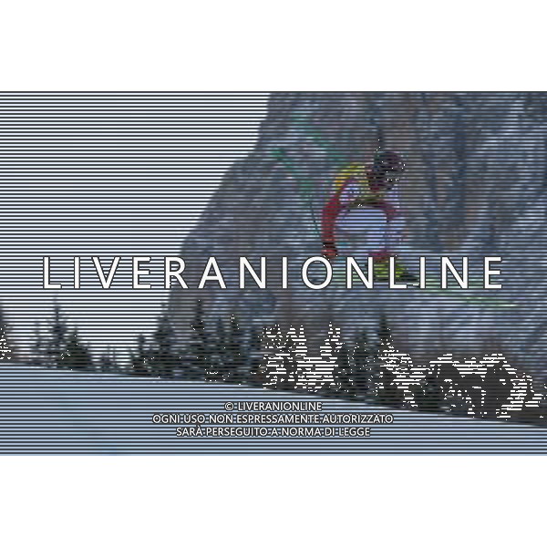 Daniel Hemetsberger (AUT) durante la discesa libera di Coppa del Mondo di sci, 15 Dicembre 2022, Val Gardena, Bolzano, Italia. ©Tommasini RobertoAG ALDO LIVERANI SAS