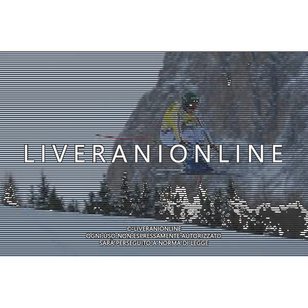 Romed Baumann (GER) durante la discesa libera di Coppa del Mondo di sci, 15 Dicembre 2022, Val Gardena, Bolzano, Italia. ©Tommasini RobertoAG ALDO LIVERANI SAS