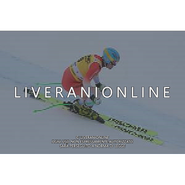 Stefan Rogentin (SUI) durante la discesa libera di Coppa del Mondo di sci, 15 Dicembre 2022, Val Gardena, Bolzano, Italia. ©Tommasini RobertoAG ALDO LIVERANI SAS