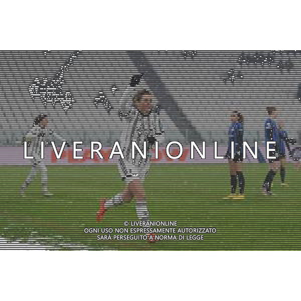 TVMV-Torino 15.12.2022 Allianz Stadium ©Manuela Viganti/Agenzia Aldo Liverani Juventus W vs Zurigo W Champions League Femminile 2022/2023 Nella foto: esultanza cristiana girelli dopo il gol del 1 0 ©Manuela Viganti AG ALDO LIVERANI SAS