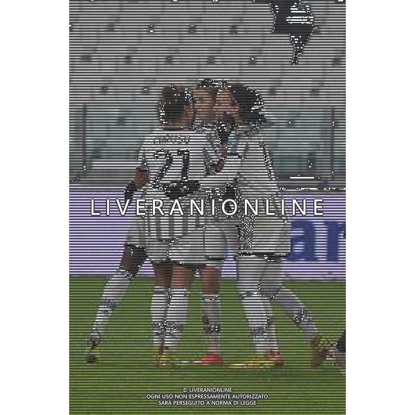 TVMV-Torino 15.12.2022 Allianz Stadium ©Manuela Viganti/Agenzia Aldo Liverani Juventus W vs Zurigo W Champions League Femminile 2022/2023 Nella foto: esultanza juventus dopo il gol di cristiana girelli del 5 0 ©Manuela Viganti AG ALDO LIVERANI SAS