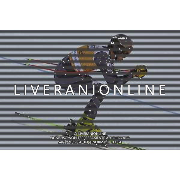 Bryce Bennet (USA) durante la discesa libera di Coppa del Mondo di sci, 17 Dicembre 2022, Val Gardena, Bolzano, Italia. ©Tommasini Roberto / AGENZIA ALDO LIVERANI SAS