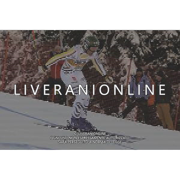 Romed Baumann (GER) durante la discesa libera di Coppa del Mondo di sci, 17 Dicembre 2022, Val Gardena, Bolzano, Italia. ©Tommasini Roberto / AGENZIA ALDO LIVERANI SAS