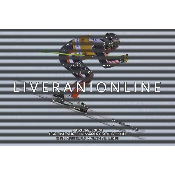 James Crawford (USA) durante la discesa libera di Coppa del Mondo di sci, 17 Dicembre 2022, Val Gardena, Bolzano, Italia. ©Tommasini Roberto / AGENZIA ALDO LIVERANI SAS