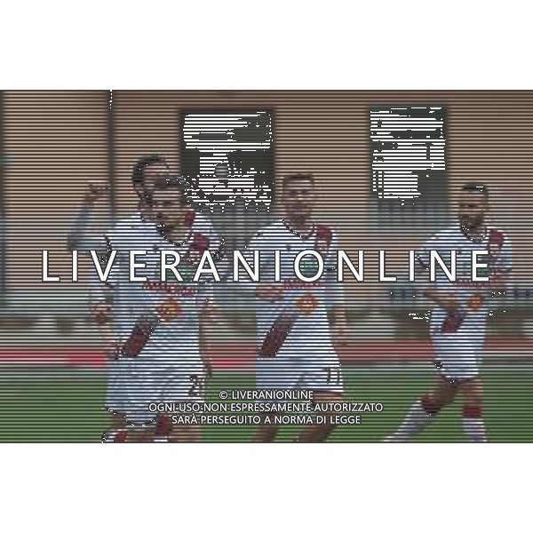 IMOLA 17 12 2022 IMOLESE CALCIO-REGGIANA SERIE C 0-1 NELLA FOTO MICHELE CREMONESI DOPO GOL REGGIANA ESULTANZA ©SANNA / AGENZIA ALDO LIVERANI SAS