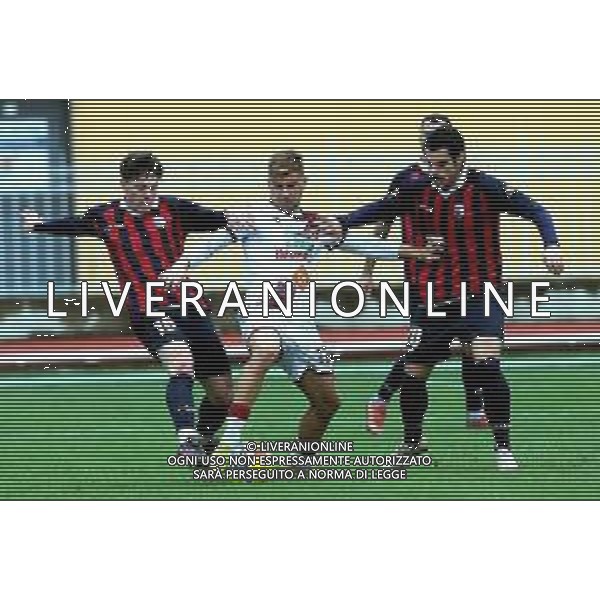 IMOLA 17 12 2022 IMOLESE CALCIO-REGGIANA SERIE C 0-1 NELLA FOTO DA SINISTRA MANUEL ZANON KABASHI ELVIS REGGIANA E MATTEO ZANINI IMOLESE ©SANNA / AGENZIA ALDO LIVERANI SAS