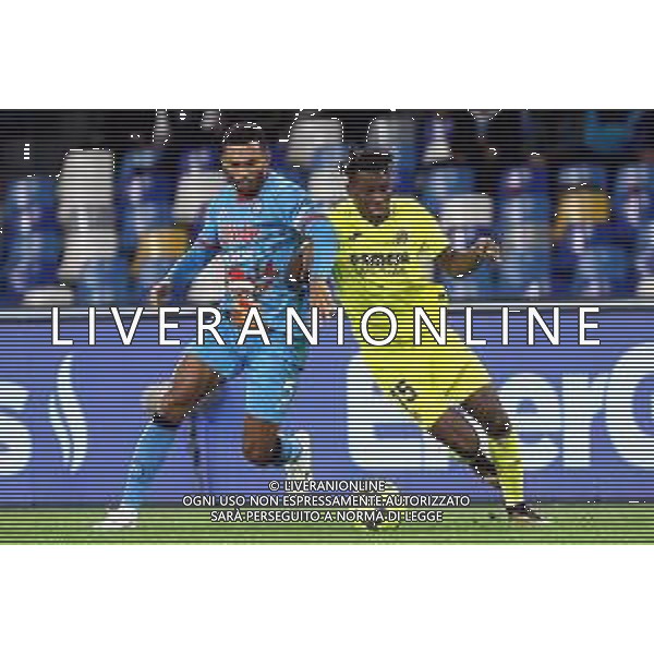 NAPOLI - VILLAREAL PARTITA AMICHEVOLE 17.12.2022 NELLA FOTO Juan Jesus, Jackson ©MOSCA / AGENZIA ALDO LIVERANI SAS