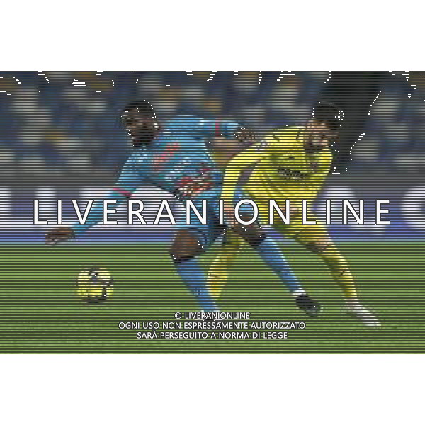 NAPOLI - VILLAREAL PARTITA AMICHEVOLE 17.12.2022 NELLA FOTO Tanguy Ndombele, Manu Trigueros ©MOSCA / AGENZIA ALDO LIVERANI SAS