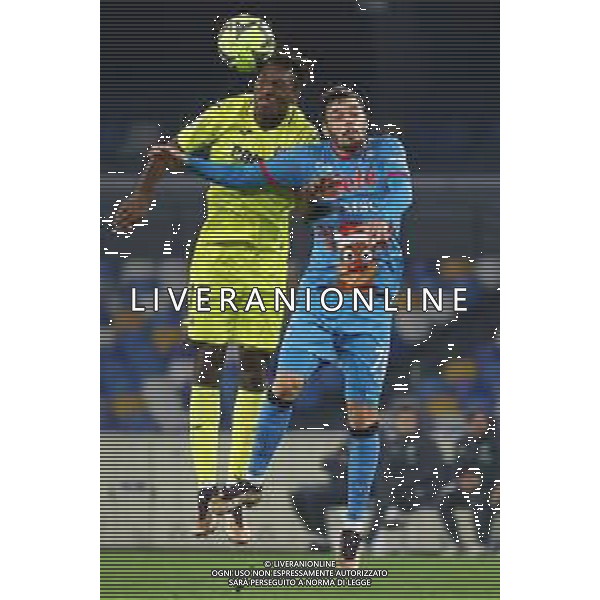 NAPOLI - VILLAREAL PARTITA AMICHEVOLE 17.12.2022 NELLA FOTO Nicolas Jackson, Gianluca Gaetano ©MOSCA / AGENZIA ALDO LIVERANI SAS