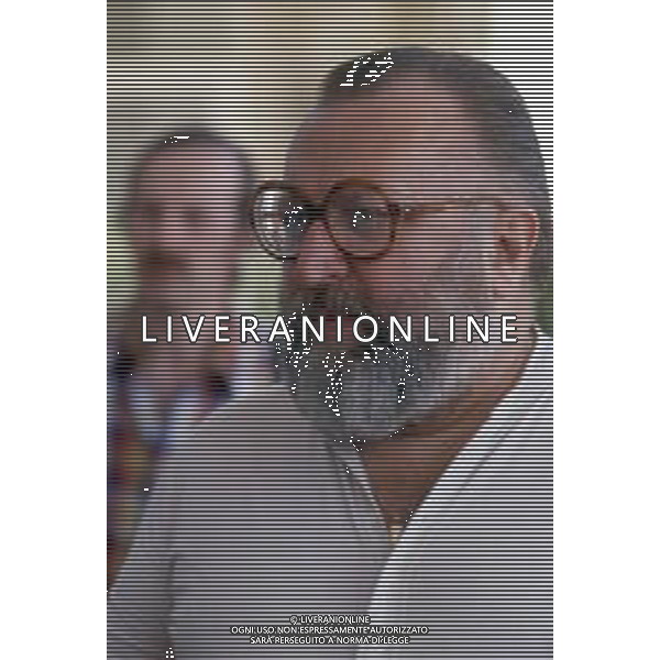 RETROSPETTIVA SERGIO LEONE REGISTA NELLA FOTO A CANNES NELL\'ANNO 1979 AG ALDO LIVERANI SAS