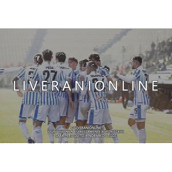 esultanza spal dopogol simone rabbi - abbraccio PARMA SPAL CAMPIONATO CALCIO SERIE BKT 18.12.2022 ©GIAMPIETRI / AGENZIA ALDO LIVERANI SAS