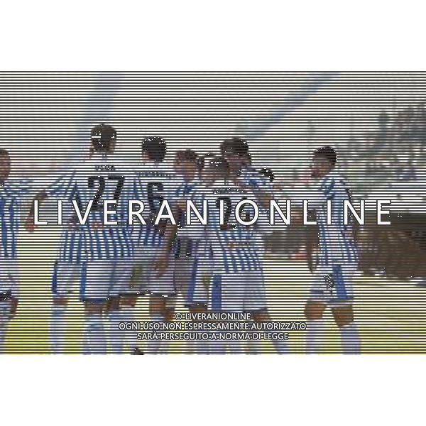 esultanza spal dopogol simone rabbi - abbraccio PARMA SPAL CAMPIONATO CALCIO SERIE BKT 18.12.2022 ©GIAMPIETRI / AGENZIA ALDO LIVERANI SAS