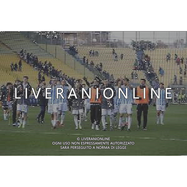 esultanza giocatori spal a fine gara PARMA SPAL CAMPIONATO CALCIO SERIE BKT 18.12.2022 ©GIAMPIETRI / AGENZIA ALDO LIVERANI SAS