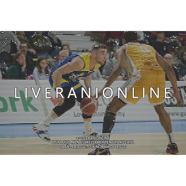 Alessandro Cappelletti - Tezenis Verona durante la partita tra Tezenis Verona e Carpegna Prosciutto Pesaro valida per l\'undicesima giornata del campionato Italiano di basket serie A1. 18 Dicembre 2022, Pala AGSM-AIM, Verona, Italia ©Tommasini Roberto / AGENZIA ALDO LIVERANI SAS