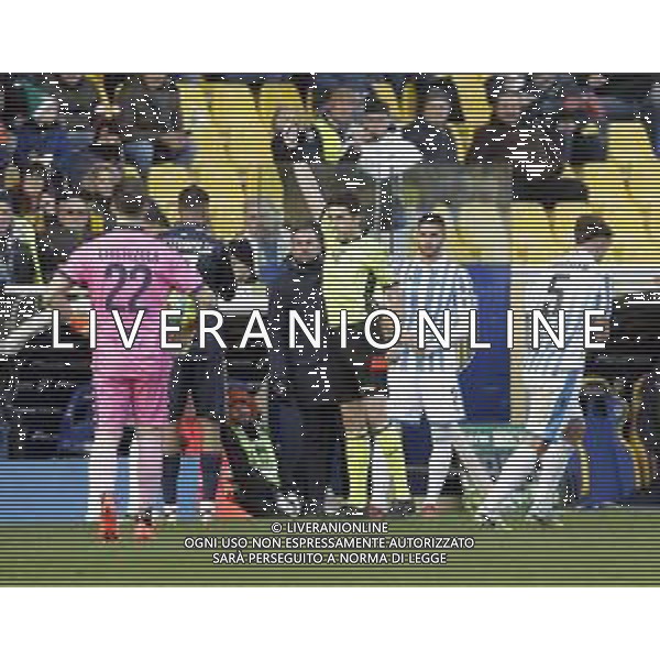 L\'ARBITRO LUCA MASSIMI ANNULLA IL CARTELLINO ROSSO AL VAR PARMA - SPAL CAMPIONATO CALCIO SERIE BKT 18.12.2022 ©GIAMPIETRI / AGENZIA ALDO LIVERANI SAS