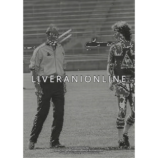 RETROSPETTIVA ENZO BEARZOT ALLENATORE NAZIONALE ITALIANA CALCIO NELLA FOTO ENZO BEARZOT NELL\'ANNO 1982 AG ALDO LIVERANI SAS  