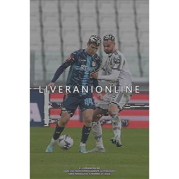 Torino 22.12.2022 Allianz Stadium ©Manuela Viganti/Agenzia Aldo Liverani Juventus vs Rijeka Partita Amichevole 2022/2023 Nella foto: federico gatti e antonio marin ©Viganti / AGENZIA ALDO LIVERANI SAS