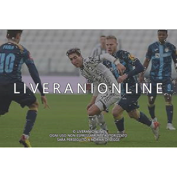 Torino 22.12.2022 Allianz Stadium ©Manuela Viganti/Agenzia Aldo Liverani Juventus vs Rijeka Partita Amichevole 2022/2023 Nella foto: fabio miretti e ivan smolcic ©Viganti / AGENZIA ALDO LIVERANI SAS
