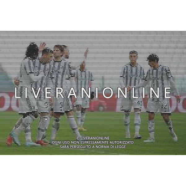 Torino 22.12.2022 Allianz Stadium ©Manuela Viganti/Agenzia Aldo Liverani Juventus vs Rijeka Partita Amichevole 2022/2023 Nella foto: esultanza juventus dopo il gol di moise kean ©Viganti / AGENZIA ALDO LIVERANI SAS