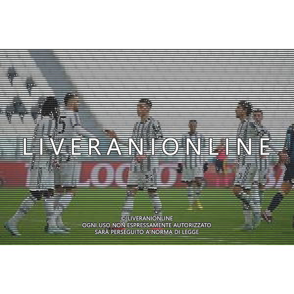 Torino 22.12.2022 Allianz Stadium ©Manuela Viganti/Agenzia Aldo Liverani Juventus vs Rijeka Partita Amichevole 2022/2023 Nella foto: esultanza juventus dopo il gol di moise kean ©Viganti / AGENZIA ALDO LIVERANI SAS