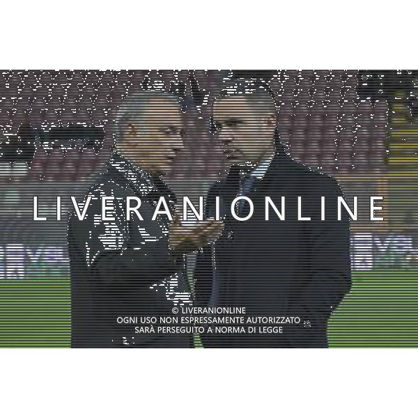REGGIO CALABRIA, ITALY - DECEMBER 22: Marcello Cardona e Felice Saladini during the friendly match between Reggina and Inter at Stadio Oreste Granillo, On December 22, 2022 in Naples, Italy. ©Andrea Rosito / AGENZIA ALDO LIVERANI SAS