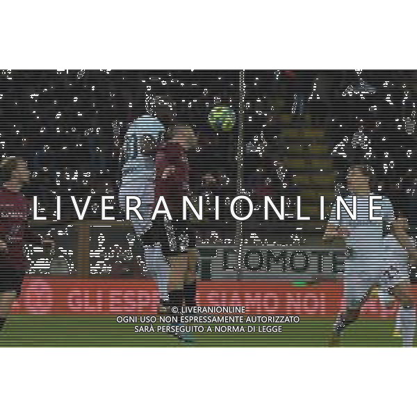 REGGIO CALABRIA, ITALY - DECEMBER 22: Romelu Lukaku and Riccardo Gagliolo in action during the friendly match between Reggina and Inter at Stadio Oreste Granillo, On December 22, 2022 in Naples, Italy. ©Andrea Rosito / AGENZIA ALDO LIVERANI SAS
