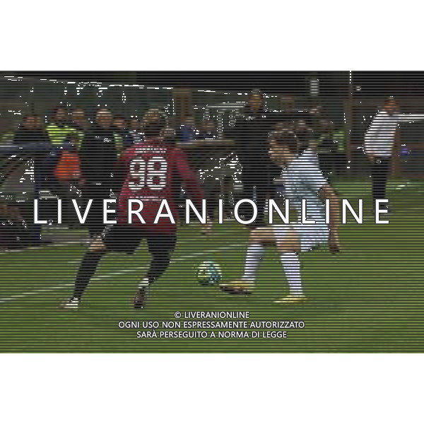 22.12.2022 REGGIO CALABRIA STADIO ORESTE GRANILLO. AMICHEVOLE REGGINA VS INTER IN FOTO NICOLO\' BARELLA INTER E FEDERICO GIRAUDO REGGINA ©GARREFFA PASQUALE / AGENZIA ALDO LIVERANI SAS