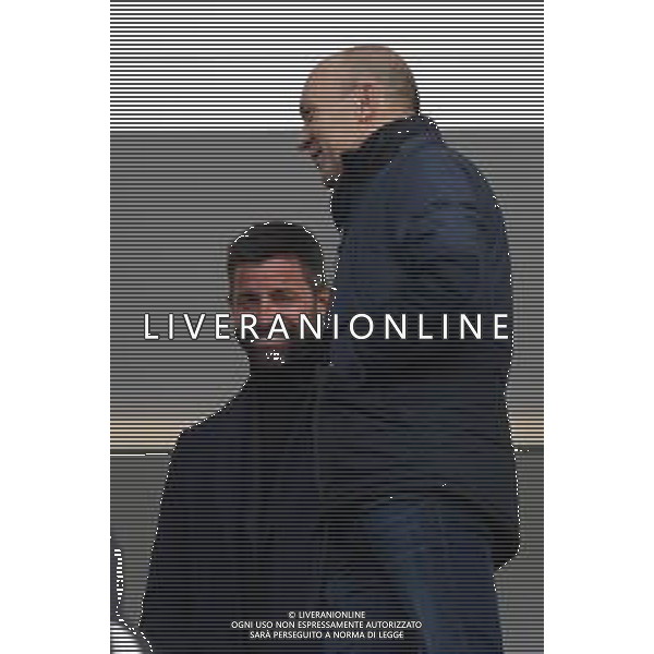Torino 22.12.2022 Allianz Stadium © Manuela Viganti/Agenzia Aldo Liverani Juventus vs Rijeka Partita Amichevole 2022/2023 Nella foto: maurizio scanavino nuovo direttore generale juventus e marco storari ©Viganti / AGENZIA ALDO LIVERANI SAS