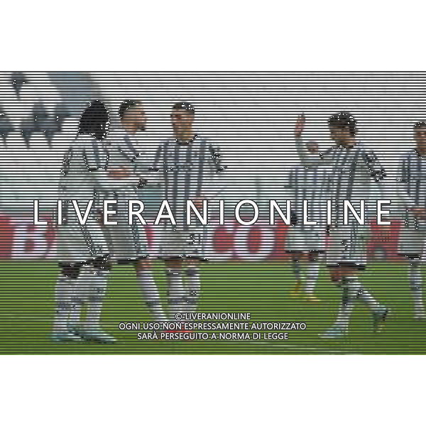 Torino 22.12.2022 Allianz Stadium © Manuela Viganti/Agenzia Aldo Liverani Juventus vs Rijeka Partita Amichevole 2022/2023 Nella foto: esultanza juventus dopo il gol di moise kean ©Viganti / AGENZIA ALDO LIVERANI SAS