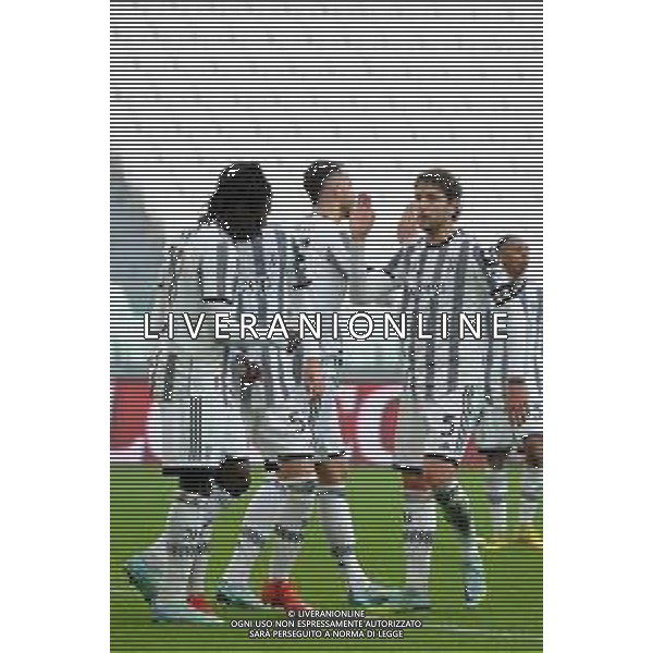 Torino 22.12.2022 Allianz Stadium © Manuela Viganti/Agenzia Aldo Liverani Juventus vs Rijeka Partita Amichevole 2022/2023 Nella foto: esultanza juventus dopo il gol di moise kean ©Viganti / AGENZIA ALDO LIVERANI SAS