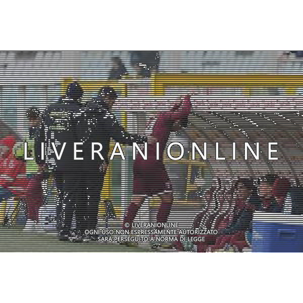 Torino 23.12.2022 Stadio Grande Torino ©Manuela Viganti/Agenzia Aldo Liverani Torino vs Cremonese Partita Amichevole 2022/2023 Nella foto: emirhan ilkhan in panchina infortunato ©Viganti / AGENZIA ALDO LIVERANI SAS