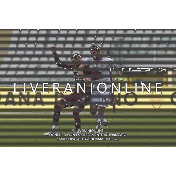 Torino 23.12.2022 Stadio Grande Torino ©Manuela Viganti/Agenzia Aldo Liverani Torino vs Cremonese Partita Amichevole 2022/2023 Nella foto: antonio sanabria e matteo bianchetti ©Viganti / AGENZIA ALDO LIVERANI SAS