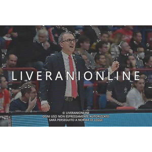 TVRG Mario Fioretti allenatore Olimpia Milano al posto di Ettore Messina EA7 Emporio Armani Milano vs Monaco Assago (MI) 23-12-2022 Mediolanum Forum Turkish Airlines Euroleague 15a giornata regular season foto Roberto Garavaglia/ag. Aldo Liverani sas / AGENZIA ALDO LIVERANI SAS