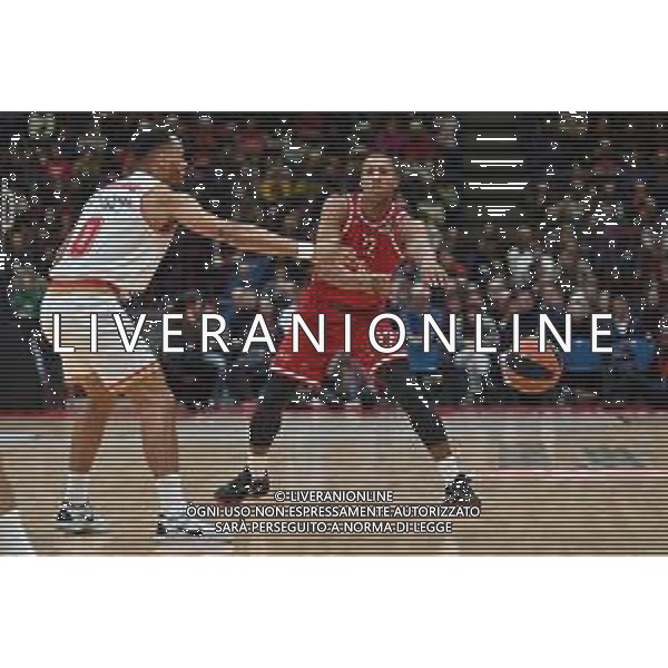 TVRG Devon Hall (Olimpia Milano) EA7 Emporio Armani Milano vs Monaco Assago (MI) 23-12-2022 Mediolanum Forum Turkish Airlines Euroleague 15a giornata regular season foto Roberto Garavaglia/ag. Aldo Liverani sas / AGENZIA ALDO LIVERANI SAS
