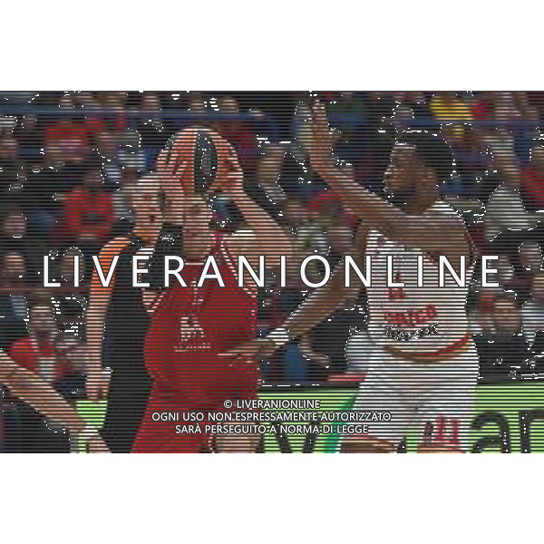 TVRG Billy Baron (Olimpia Milano) e Alpha Diallo (Monaco) EA7 Emporio Armani Milano vs Monaco Assago (MI) 23-12-2022 Mediolanum Forum Turkish Airlines Euroleague 15a giornata regular season foto Roberto Garavaglia/ag. Aldo Liverani sas / AGENZIA ALDO LIVERANI SAS