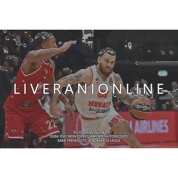 TVRG Mike James (Monaco) EA7 Emporio Armani Milano vs Monaco Assago (MI) 23-12-2022 Mediolanum Forum Turkish Airlines Euroleague 15a giornata regular season foto Roberto Garavaglia/ag. Aldo Liverani sas / AGENZIA ALDO LIVERANI SAS