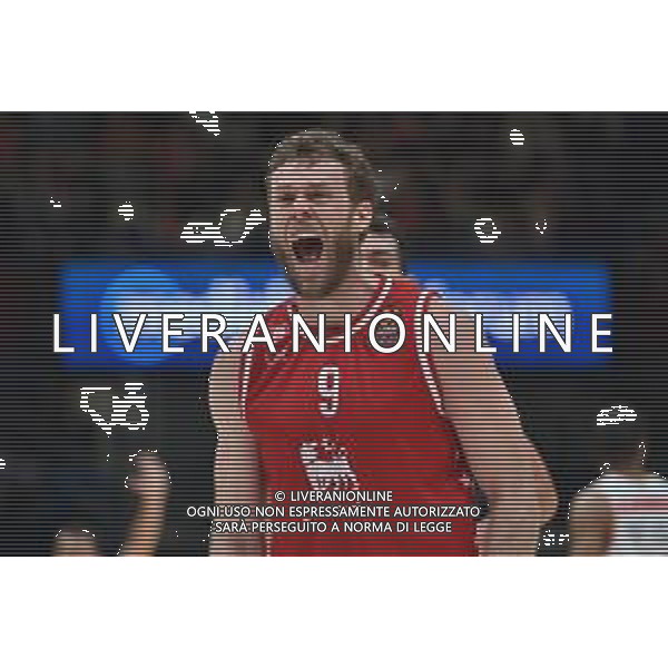 TVRG esultanza Nicolo\' Melli (Olimpia Milano) EA7 Emporio Armani Milano vs Monaco Assago (MI) 23-12-2022 Mediolanum Forum Turkish Airlines Euroleague 15a giornata regular season foto Roberto Garavaglia/ag. Aldo Liverani sas / AGENZIA ALDO LIVERANI SAS