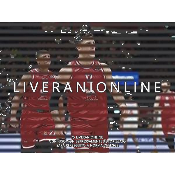 TVRG esultanza Billy Baron (Olimpia Milano) EA7 Emporio Armani Milano vs Monaco Assago (MI) 23-12-2022 Mediolanum Forum Turkish Airlines Euroleague 15a giornata regular season foto Roberto Garavaglia/ag. Aldo Liverani sas / AGENZIA ALDO LIVERANI SAS
