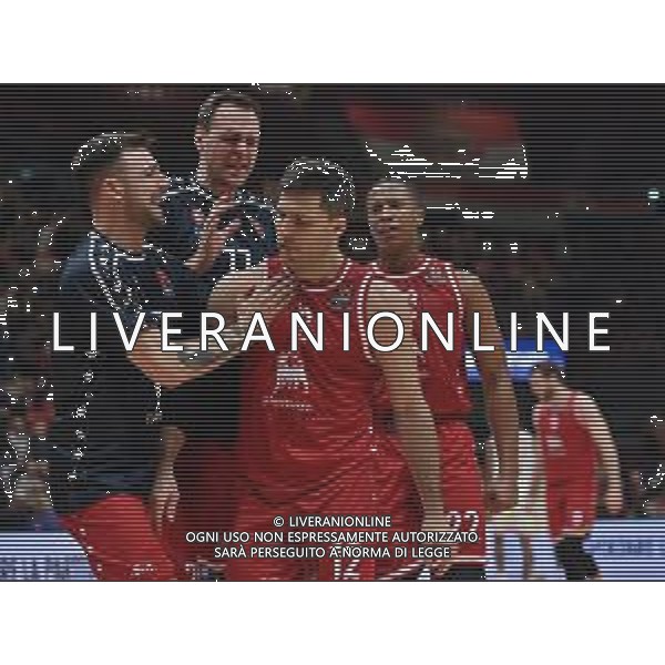 TVRG esultanza Olimpia Milano, al centro Billy Baron (Olimpia Milano) EA7 Emporio Armani Milano vs Monaco Assago (MI) 23-12-2022 Mediolanum Forum Turkish Airlines Euroleague 15a giornata regular season foto Roberto Garavaglia/ag. Aldo Liverani sas / AGENZIA ALDO LIVERANI SAS