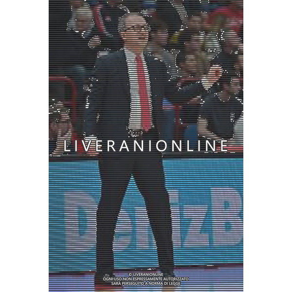 TVRG Mario Fioretti vice allenatore Olimpia Milano EA7 Emporio Armani Milano vs Monaco Assago (MI) 23-12-2022 Mediolanum Forum Turkish Airlines Euroleague 15a giornata regular season foto Roberto Garavaglia/ag. Aldo Liverani sas / AGENZIA ALDO LIVERANI SAS