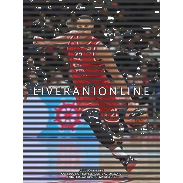 TVRG Devon Hall (Olimpia Milano) EA7 Emporio Armani Milano vs Monaco Assago (MI) 23-12-2022 Mediolanum Forum Turkish Airlines Euroleague 15a giornata regular season foto Roberto Garavaglia/ag. Aldo Liverani sas / AGENZIA ALDO LIVERANI SAS