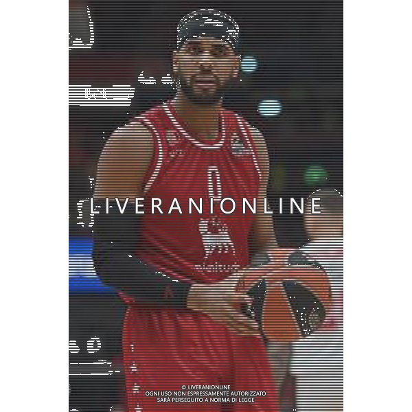 TVRG Brandon Davies (Olimpia Milano) EA7 Emporio Armani Milano vs Monaco Assago (MI) 23-12-2022 Mediolanum Forum Turkish Airlines Euroleague 15a giornata regular season foto Roberto Garavaglia/ag. Aldo Liverani sas / AGENZIA ALDO LIVERANI SAS