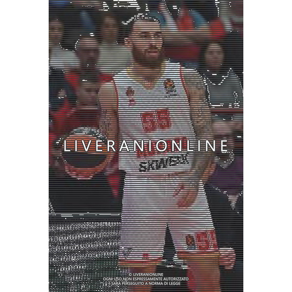 TVRG Mike James (Monaco) EA7 Emporio Armani Milano vs Monaco Assago (MI) 23-12-2022 Mediolanum Forum Turkish Airlines Euroleague 15a giornata regular season foto Roberto Garavaglia/ag. Aldo Liverani sas / AGENZIA ALDO LIVERANI SAS