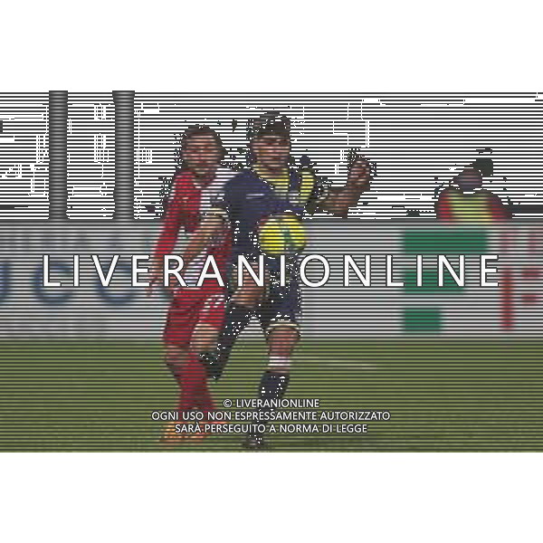 ZCP - LEGA PRO 23/12/2022 Rimini - San Donato Tavernelle Campionato di Calcio serie C girone B - nella foto: Noccioli Francesco-Lavarone Lorenzo(Rimini fc) ©Claudio Zamagni/ AGENZIA ALDO LIVERANI SAS