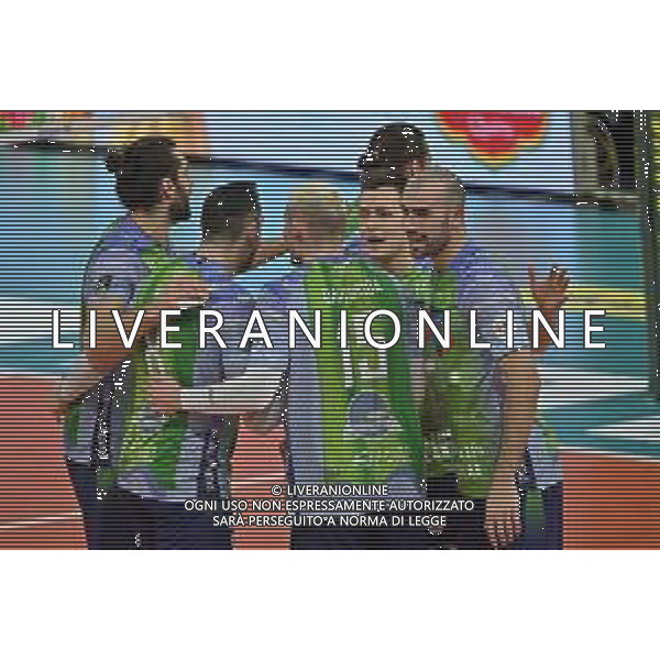 TVRG esultanza Vero Volley Monza dopo un punto Allianz Powervolley Milano vs Vero Volley Monza Milano 26-12-2022 Allianz Cloud PalaLido SuperLega Credem Banca - 13a giornata regular season foto Roberto Garavaglia/ag. Aldo Liverani sas / AGENZIA ALDO LIVERANI SAS