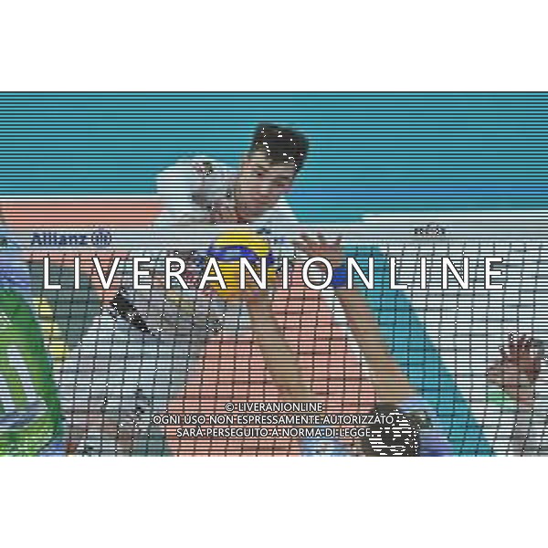 TVRG Agustin Loser (Powervolley Milano) Allianz Powervolley Milano vs Vero Volley Monza Milano 26-12-2022 Allianz Cloud PalaLido SuperLega Credem Banca - 13a giornata regular season foto Roberto Garavaglia/ag. Aldo Liverani sas