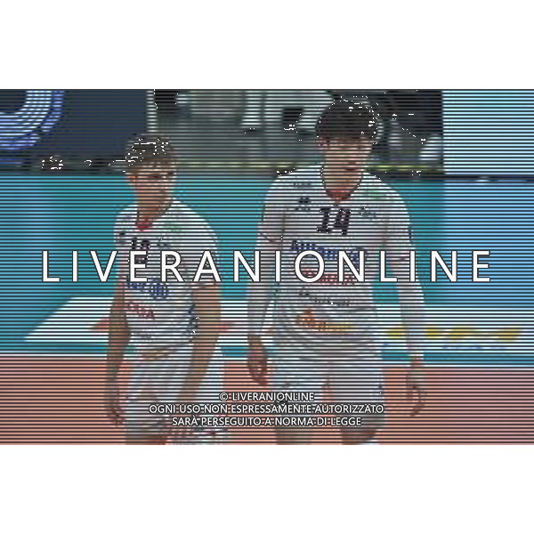 TVRG Paolo Porro (Powervolley Milano) SX e Yuki Ishikawa (Powervolley Milano) DX Allianz Powervolley Milano vs Vero Volley Monza Milano 26-12-2022 Allianz Cloud PalaLido SuperLega Credem Banca - 13a giornata regular season foto Roberto Garavaglia/ag. Aldo Liverani sas