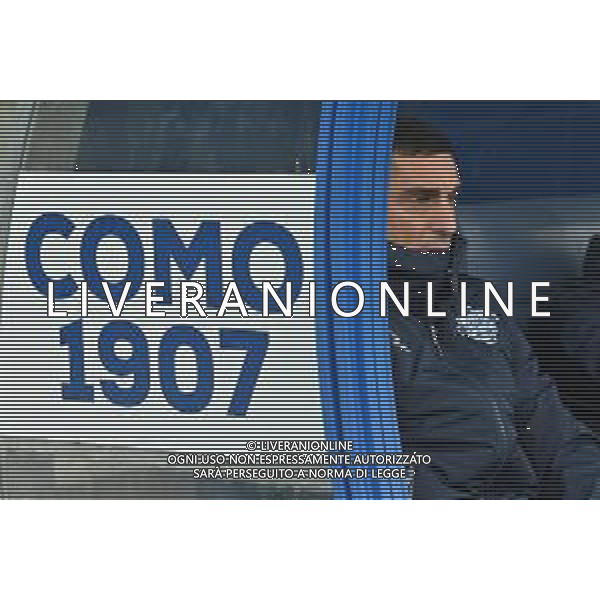 TVRG Moreno Longo allenatore Como Como vs Cittadella Como 26-12-2022 Stadio Giuseppe Sinigaglia Campionato Serie BKT - 19a giornata foto Roberto Garavaglia/ag. Aldo Liverani sas