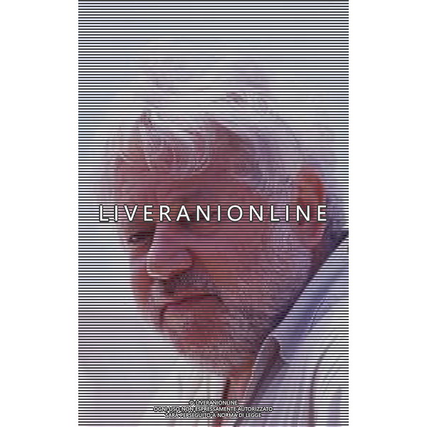 RETROSPETTIVA PAOLO VILLAGGIO ATTORE NELLA FOTO PAOLO VILLAGGIO NELL\'ANNO 1990 A CANNES AG ALDO LIVERANI SAS
